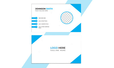 New Own business Card Design Vector