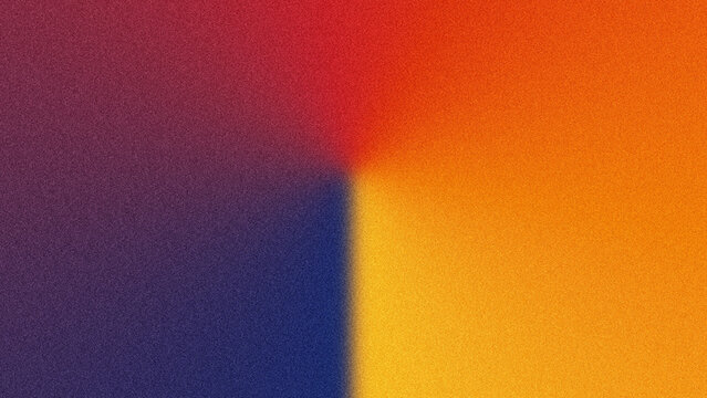 4K Digital grainy gradient with a colorful soft noise effect. A unique blend of vintage vibes and lo-fi VHS Glitch Texture.	