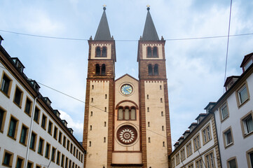 Wurzburg Cathedral is a Roman Catholic cathedral in Wurzburg in Bavaria, Germany, dedicated to...