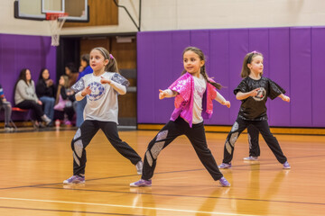 Fototapeta premium Happy children spending time together - Generative AI