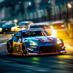 Car dominating the road