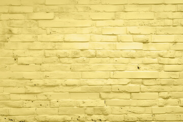 Obraz premium Yellow Brick Wall Background Texture Generative AI