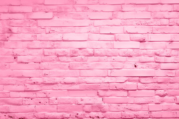Pink Brick Wall Background Texture Generative AI