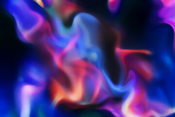 abstract background with a colored dynamic waves blurry background. Illustration suitable for wave design