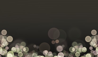 Abstract Blurry Brown And Cream Color For Background, Blur White Bokeh Light Outdor Celebration