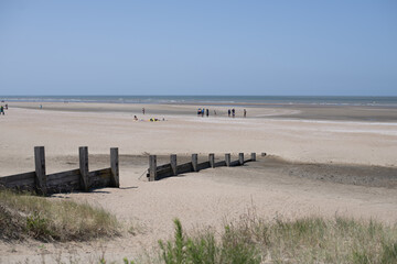 Fototapeta na wymiar La Plage à Saint Brévin les Pins France