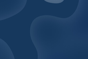 Blue dark background with gradient, abstract oval shapes, thin wavy classical stripes. Spiral modern element for banner, presentation and flyer design, app, application, websites. colorful shiny wave