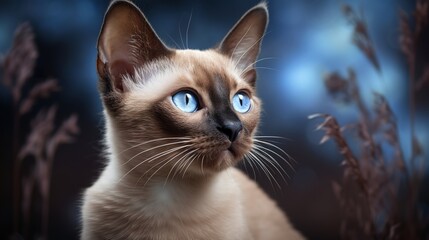 Glowing Whispers: Tonkinese Charisma in Light