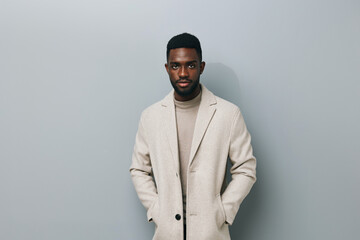 man smiling young american confident african black happy smile portrait head emotion