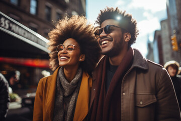 Beautiful couple spending time together
