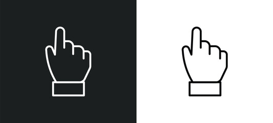 one god line icon in white and black colors. one god flat vector icon from one god collection for web, mobile apps and ui.