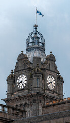Fototapeta na wymiar The Balmoral: Edinburgh's Majestic Legacy
