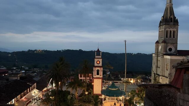 Cuetzalan Sunset: Timelapse Delights in the Shadow of the Cathedral