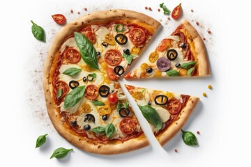 Pizza generated by AI