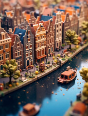Amsterdam Sightseeing Miniature