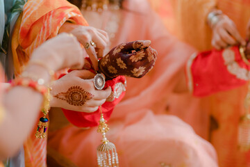 Hindu wedding ceremony.