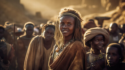Ethiopia Travel Woman Outdoors