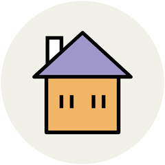 Real Estate Flat Vector Icons

