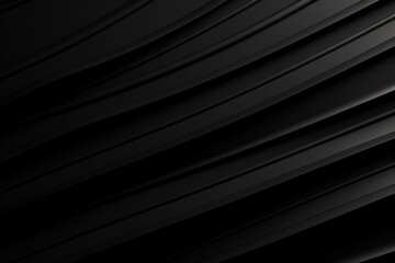 Obraz premium An abstract horizontal pattern showcases a captivating line texture in bold black, adding depth and visual interest to any design. Generative AI.