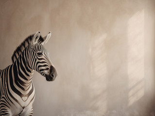 Portrait of zebra.
