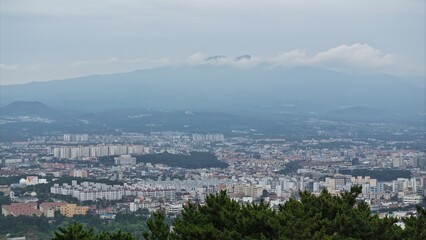 제주 한라산 정상