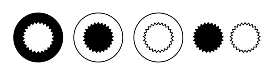 Badge icon set for web and mobile app. Awards icon vector. Achieve sign and symbols