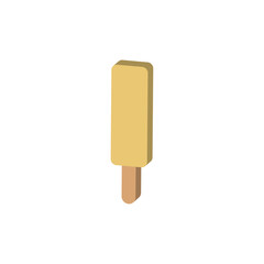 Isolated colored 3d popsicle icon Vector