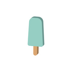 Isolated colored 3d popsicle icon Vector