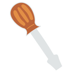 screwdriver enginering tools hand drawn vector element