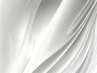 White texture background as liquid waves of silk, milk, plastic generative AI