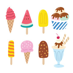 ice cream collection