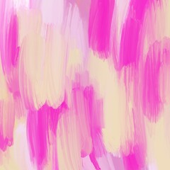 Pink Cream Oil Painting Background