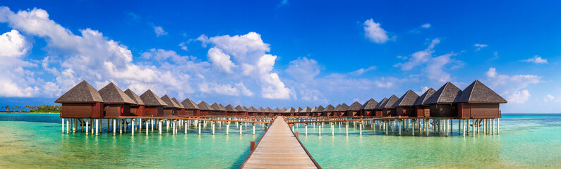 Water Villas (Bungalows) in the Maldives