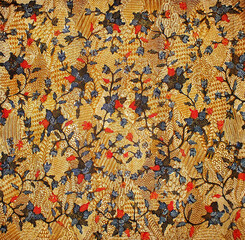 Hand Drawn Indonesian Batik, Batik Tulis Madura, Indonesian Batik Fabric Design