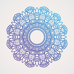 Traditional mandalas form circular ornaments. color gradation. suitable for henna, tattoos, photos, coloring books. islam, hindu, Buddha, india, pakistan, chinese, arab