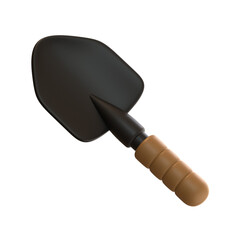 Shovel 3D Illustration