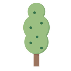 green tree decoration 