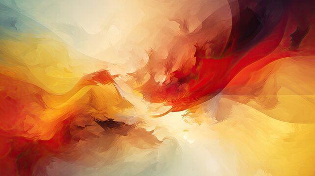 Abstract Background with Colorful Gradients and Movement
