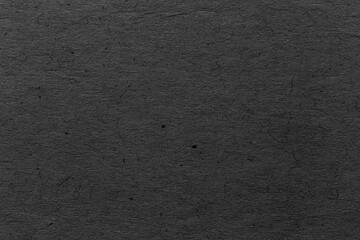 Black color eco recycled kraft paper sheet texture cardboard background.