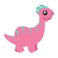 flat dinosaurs vector ilustration