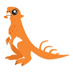 flat dinosaurs vector ilustration