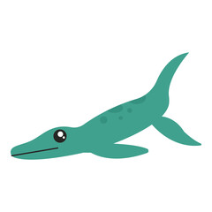 flat dinosaurs vector ilustration