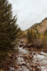 Vibrant Fall Foliage and Historic Charm: Georgetown, Colorado
