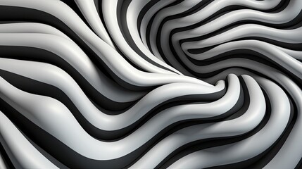 black and white background optical art illusion