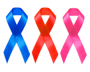 クロスしたリボンのシンボル