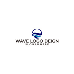 wave logo deign