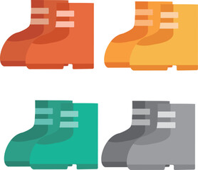 靴　イラスト素材ベクター
