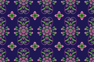 Seamless traditional background design. indigenous pattern, tribal pattern, graphic pattern
