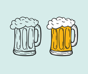 glass of beer