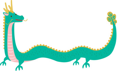 辰年　龍のイラスト